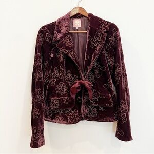 Velvet Blazer